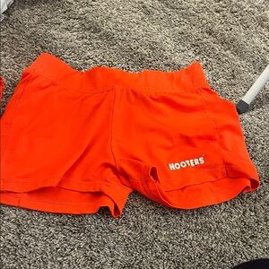 Hooters Bright Orange Women's Athletic Shorts